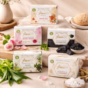 Herbal Premium Soaps (Combo of 5)